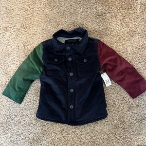 NWT Baby GAP Corduroy Shacket Size 18-24 months